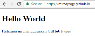 Hasil html